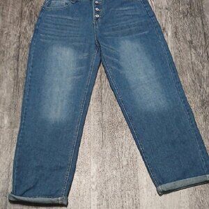 Blue Women's Jeans New With Tags, Boyfriend Cut, Not Stretchy
